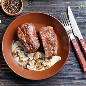 Mushroom Steak görseli
