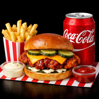 Nashville Hot Chicken Burger Menü görseli