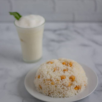 Nohutlu Pirinç Pilavı + Ayran görseli