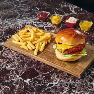 Chicken Burger Menü görseli