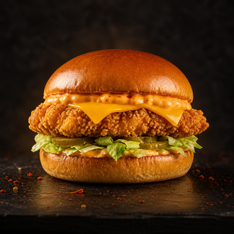 🌶️ Asian Zing Chicken Burger görseli