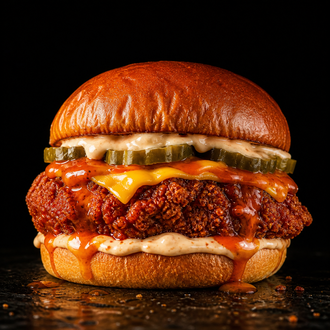 🌶️ Nashville Hot Chicken Burger görseli