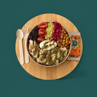 Pestolu Mozzarellalı Tavuk Bowl görseli