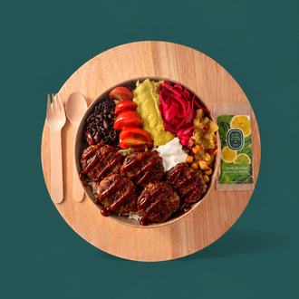 Bbq Soslu Köfte Bowl görseli