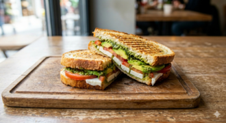 Pesto, Avokadolu Beyaz Peynirli Tost görseli