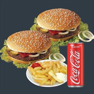 Coca-cola Fırsatı (2 Hamburger) görseli