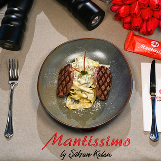 Pesto Soslu Fettucine Stake görseli