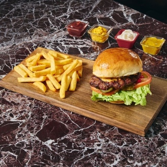 Cheese Burger Menü görseli