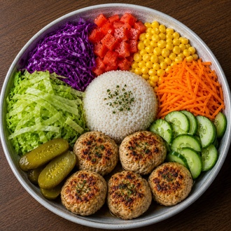 Tavuk Köfte Bowl görseli