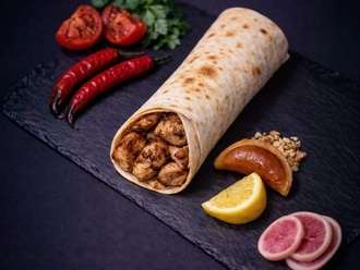 Terbiyesiz Tavuk Dürüm(180 Gr) (Kömür Ateşinde) görseli