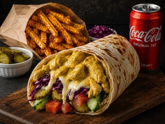 Köri Soslu Tavuk Roll Menü görseli
