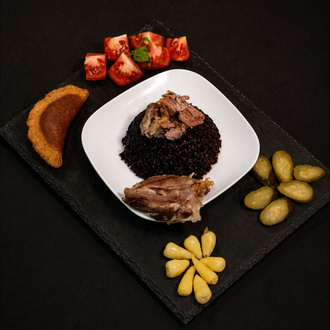 Kuzu İncik & Siyah Pirinç Pilavı görseli