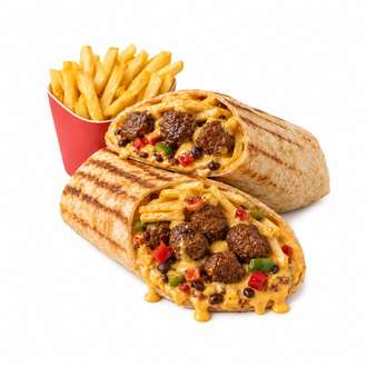 Soslu Köfte Wrap görseli