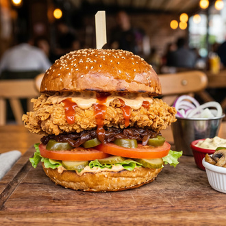 Chick Mexican Burger görseli