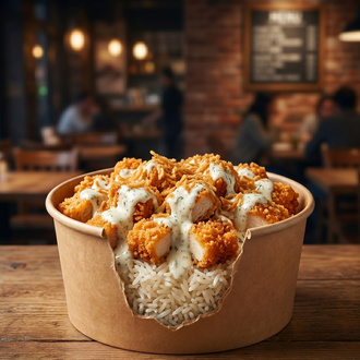 Ranch & Çıtır Tavuk & Pirinç Pilavı görseli