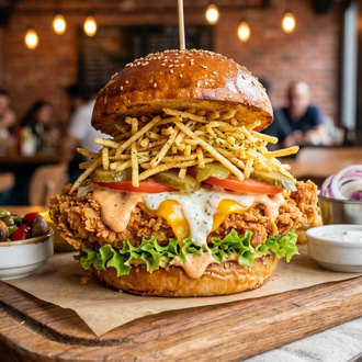 Chick Ranch Burger görseli