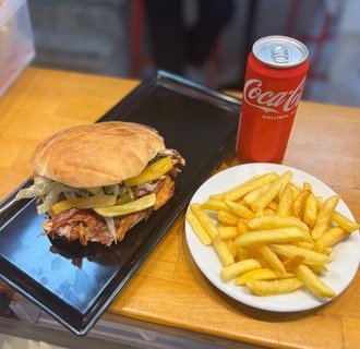 Tombik Ekmek Arası Tavuk Döner Menü görseli