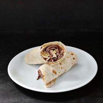 Mantarlı Kaşarlı Et Döner Dürüm görseli