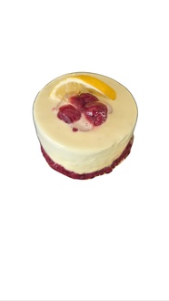 Frambuazlı Limonlu Pasta (2 Kişilik) görseli