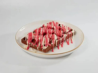 Çilek Rüyası Waffle görseli