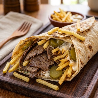 Et Döner Dürüm M (40 Gr) görseli
