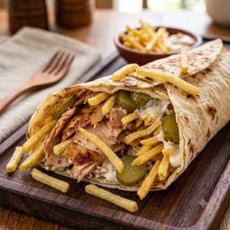Tavuk Döner Dürüm M (60Gr) görseli