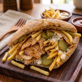 Ekmek Arası Tavuk Döner M (60 Gr) görseli