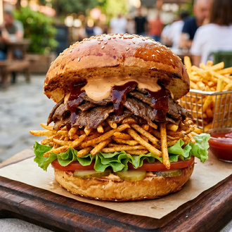 Et Bbq Burger görseli