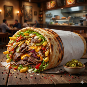 🌯Et Burrito Xxl 🌯 (120 Gr) görseli