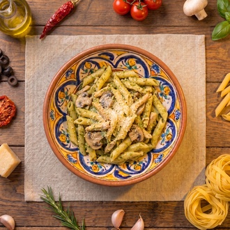 Penne Pesto görseli