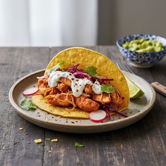 Çıtır Tavuk Tacos (Tekli) görseli