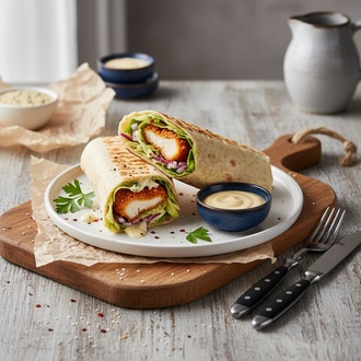 Tortilla Çıtır Tavuk Dürüm (30 Cm.) görseli