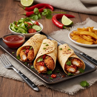 Tortilla Sweet Chili Çıtır Tavuk Dürüm görseli