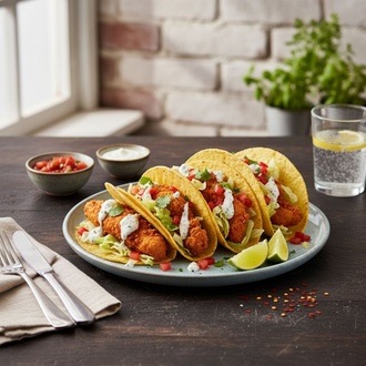 Çıtır Tavuk Tacos (3 Adet) görseli