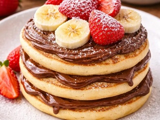 Nutella Pancake (3 Kat) görseli