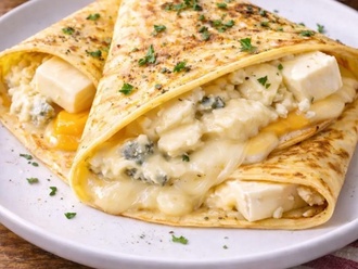 Üç Peynirli Crepe görseli