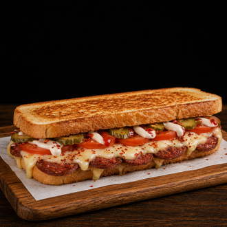 Acılı Yengen Tost görseli