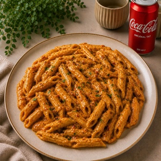 Pişiyo Soslu (Acılı Baharatlı) Makarna görseli