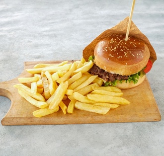 Double Burger görseli