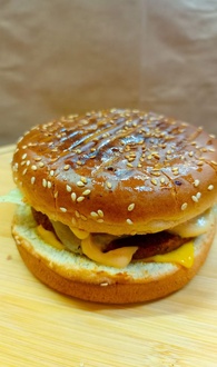 Tavuk Burger (3 Adet) Menü görseli