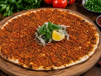 Antep Lahmacunu görseli