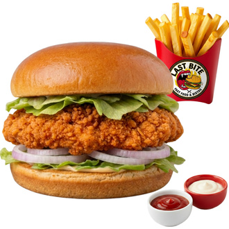 Çıtır Cajun Burger Menü görseli