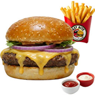 Cheese Burger Menü görseli