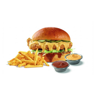 Cheddarlı Magic Burger görseli