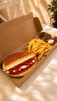 Kızıl Bazlama Tost görseli