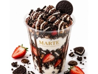 Oreo Bardak Waffle görseli