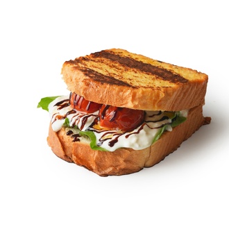 Confit Domates & Stracciatella Sando görseli