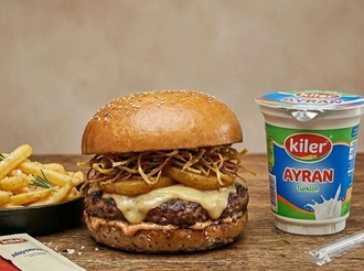 4'Lü Barbekü Burger & Küçük Ayran Menü görseli