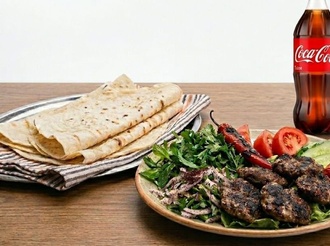 Izgara Köfte (1 Kg.) & 1 Litre İçecek Menü görseli