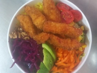 Çıtır Tavuk Bowl görseli